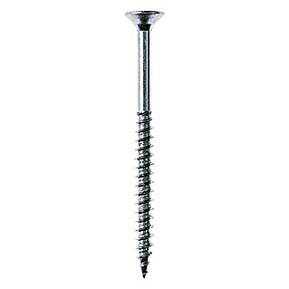 Profi Depot Spaanplaatschroef A2 (Diameter: 6 mm, Lengte: 100 mm, Roestvrij staal, TX voor TORX-aandrijving, Deeldraad, 50 st.)