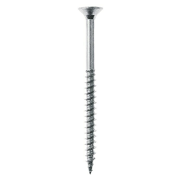Profi Depot Tornillo tirafondo A2 (Diámetro: 6 mm, Largo: 40 mm, Acero inoxidable, TX para accionamientos TORX, Rosca parcial, 100 uds.)
