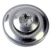 Profi Depot Spenglerschraube A2 (Antriebsgröße: TX 15, Länge: 25 mm, Blank, 100 Stk.)