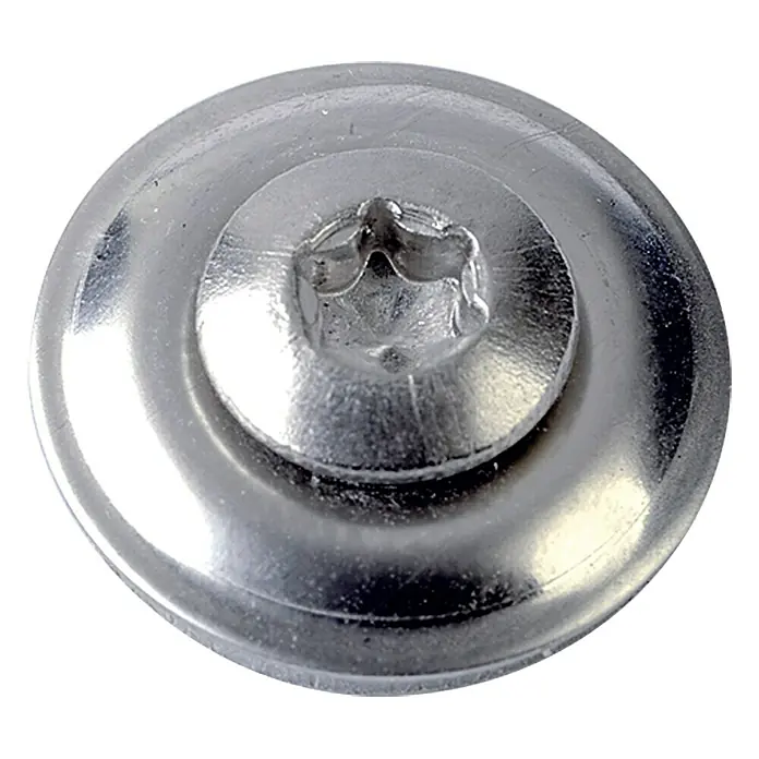 Profi Depot Spenglerschraube A2 - Antriebsgröße: TX 20, Länge: 60 mm, Blank, 75 Stk.