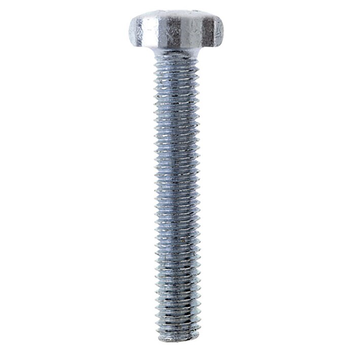 Profi Depot Gewindeschraube VZ (Ø x L: 3 x 16 mm, 100 Stk., Verzinkt, Linsenkopf, Vollgewinde)