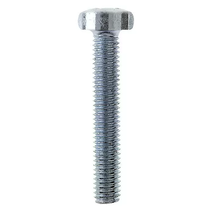 Profi Depot Gewindeschraube VZ - Ø x L: 4 x 30 mm, 100 Stk., Verzinkt, Linsenkopf, Vollgewinde
