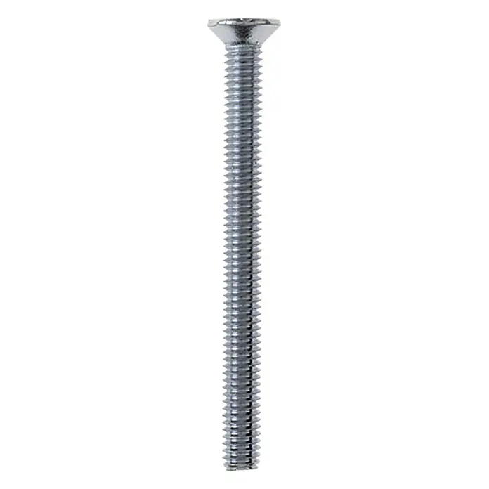 Profi Depot Gewindeschraube VZ - Länge: 60 mm, M 6, Verzinkt, 100 Stk. - Vorderansicht