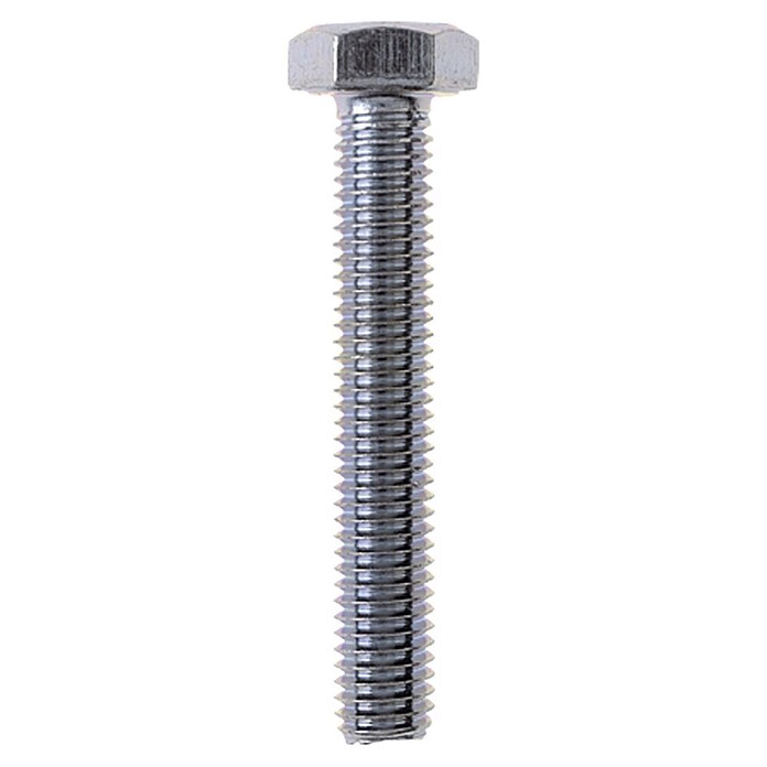 Profi Depot Šesterokutni navojni vijak  (Ø x D: 5 x 60 mm, 100 Kom., Pocinčano, Šesterobridna glava, Djelomični navoj) | BAUHAUS