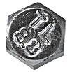 Profi Depot Tornillo hexagonal roscado (Ø x L: 5 x 20 mm, 100 uds., Galvanizado, Cabezal hexagonal, Rosca completa)