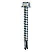 Profi Depot Tornillo perforador para chapa con cabeza hexagonal VZ (Ø x L: 6,3 x 38 mm, Galvanizado, 50 uds.)