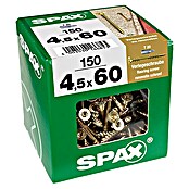 Spax Verlegeschraube T-Star plus (Ø x L: 4,5 x 60 mm, WIROX Oberfläche, 150 Stk., Fixiergewinde)