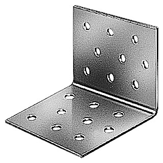 Stabilit Escuadra con placa perforada (60 x 60 x 60 mm, 1 ud.)