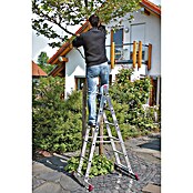 Krause Corda Andamio metálico (Altura de trabajo: 3,75 m, Ancho: 0,5 m, Capacidad de carga plataforma: 150 kg)