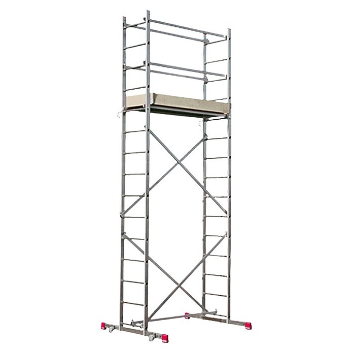 Krause Corda Montagesteiger (Werkhoogte: 5 m, Breedte: 0,56 m, Belastbaarheid platform: 150 kg)