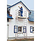 Krause Corda Montagesteiger (Werkhoogte: 5 m, Breedte: 0,56 m, Belastbaarheid platform: 150 kg)