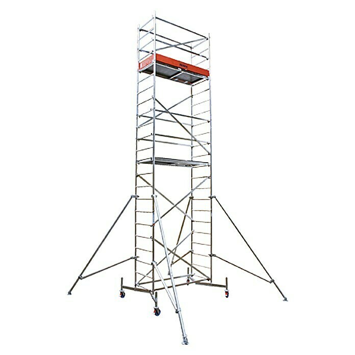 Krause ClimTec Steigeruitbreiding 2e opbouwmodule (Werkhoogte: 7 m, Belastbaarheid platform: 180 kg, Platformoppervlak: 0,9 m²)