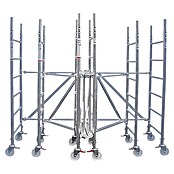 Krause ProTec XS Vouwsteiger (Werkhoogte: 2,9 m, Platformoppervlak: 1,2 m², Belastbaarheid platform: 240 kg)
