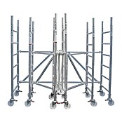 Krause ProTec XS Vouwsteiger (Werkhoogte: 2,9 m, Platformoppervlak: 1,2 m², Belastbaarheid platform: 240 kg)