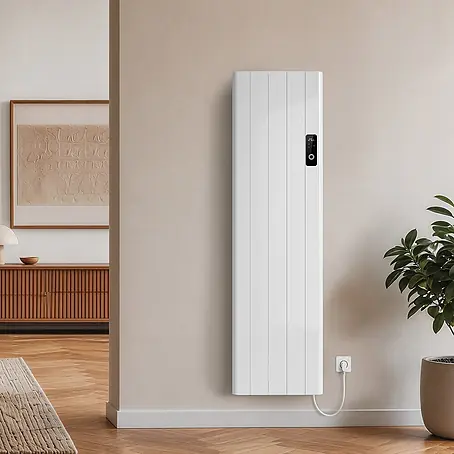EMKE Konvektorheizung 1500W Weiß Flatsim ERD