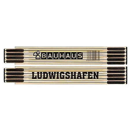 BAUHAUS  Zollstock