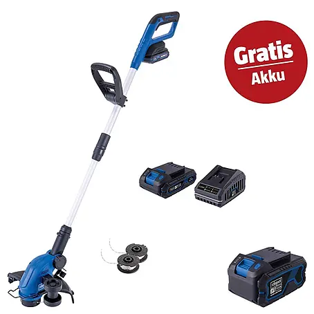 Scheppach IXES 20V Akku-Rasentrimmer C-LT300-X Set S