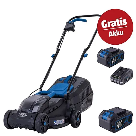 Scheppach IXES 20V Akku-Rasenmäher-Set BC-MP320-X