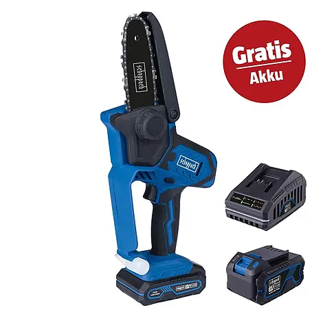 Scheppach IXES 20V Akku-Kettensägen-Set C-PS100-X