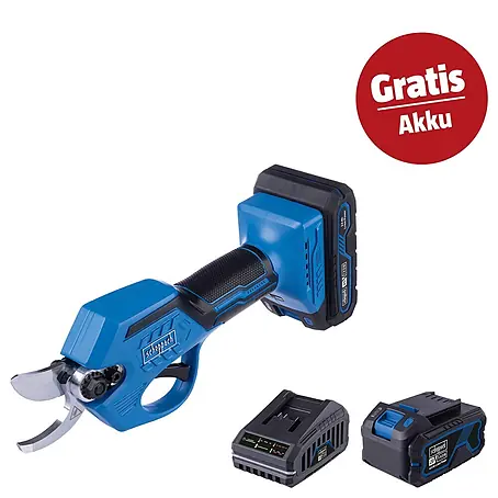 Scheppach IXES 20V Akku-Astscheren-Set BC-PRS28-X Set S