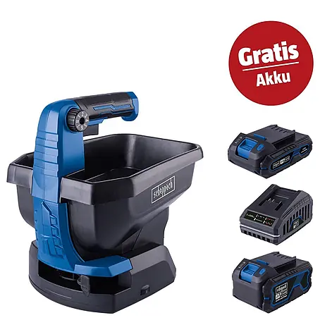 Scheppach IXES 20V Akku-Handstreuer C-GSP800-X Set S
