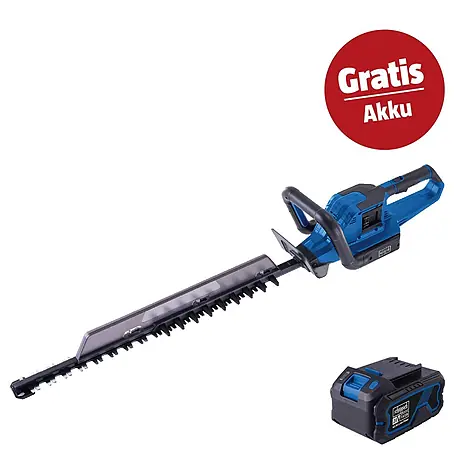 Scheppach IXES 20V Akku-Heckenscheren-Set BC-HT720-X