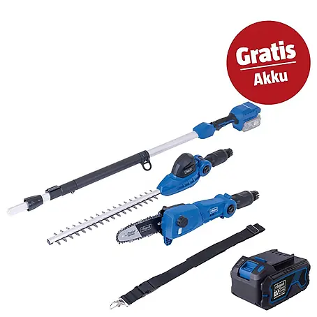Scheppach IXES 20V Akku-Multitool-Set C-PHTS410-X
