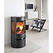 Aduro Kaminofen 9 (6 kW, Raumheizvermögen: 334 m³, Mit Holzfach, Schwarz)