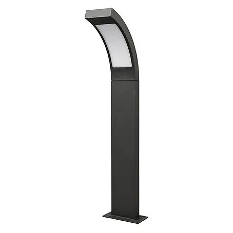 Lucande LED Wegeleuchte anthrazit Sockelleuchte 60 cm Gartenlampe Aluminium