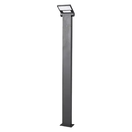 Lucande LED Wegeleuchte in graphit, weiß, Gartenlampe