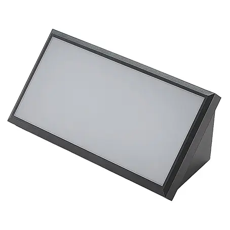 Lindby LED Wandleuchte aussen in dunkelgrau, weiß, Aussenlampe Wand