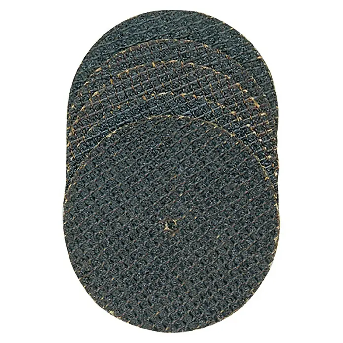 Proxxon Trennscheiben-Set No 28819 - 38 mm, 20 Stk., Gewebeverstärkt - Ein Stapel Trennscheiben, ideal zum Schneiden von Metall und anderen harten Materialien, in einer Nahaufnahme.