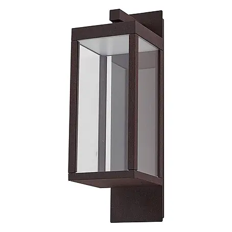 Lucande LED Wandleuchte aussen in rost, up down Aussenlampe Wand