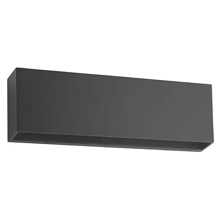 Lindby LED Wandleuchte aussen in dunkelgrau, Aussenlampe Wand
