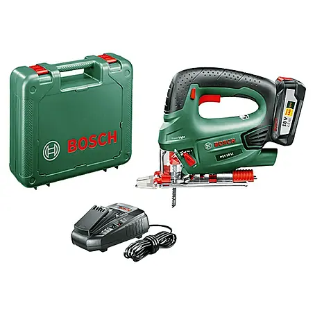 Bosch Power for All 18V Sierra de calar de batería PST 18 LI