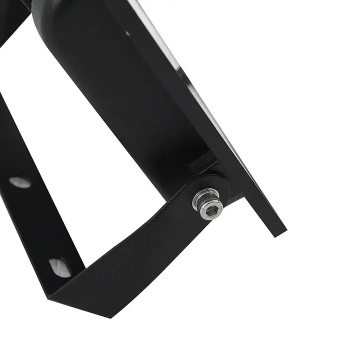 PRIOS LED Wandleuchte innen in schwarz, Wandstrahler -  - Schwarze Metallhalterung für einen Flutlichtstrahler, mit verstellbarem Gelenk und Innensechskantschraube.