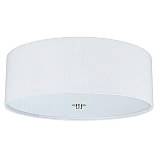 Eglo Pasteri Deckenleuchte rund (180 W, Farbe Schirm: Weiß, E27)