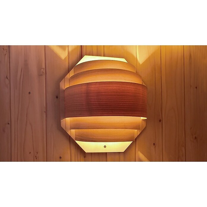 Weka Saunaleuchten-Set (L x B x H: 18,5 x 28 x 30 cm, Natur) | BAUHAUS