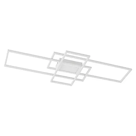 Lindby LED Deckenlampe in weiß matt, dimmbar Deckenleuchte