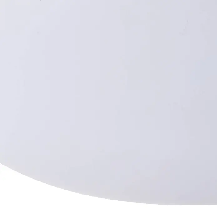 Lindby LED Deckenlampe in weiß, Deckenleuchte rund -  - Glatte, weiße, gekrümmte Produktoberfläche.