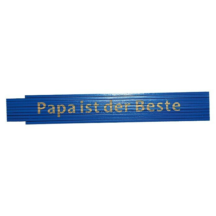 ZollstockAufdruck: Papa ist der Beste, Länge: 2 m View From Above