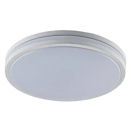 Lindby LED Deckenlampe in weiß, dimmbar Deckenleuchte rund