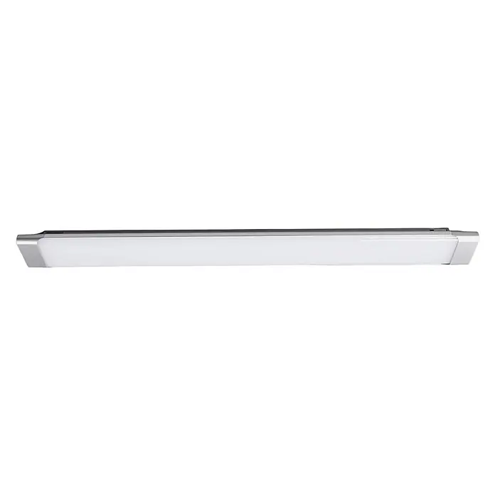 Arcchio LED Deckenlampe in weiß, silber, Deckenleuchte -  - Rechteckige LED-Leuchte mit silbernem Rahmen und weißem Diffusor.