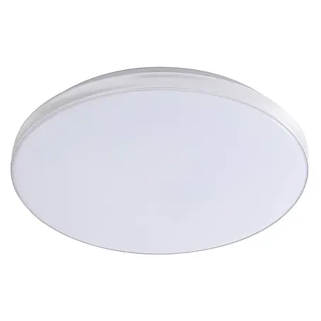 Lindby LED Deckenlampe in chrom, weiß, Deckenleuchte rund
