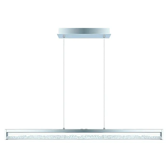 Eglo LED-Pendelleuchte Cardito 1 - Neutralweiß - Elegante LED-Hängeleuchte mit Kristallakzenten. Diese moderne Leuchte ist ideal für Esszimmer und Wohnbereiche, bietet stilvolle Beleuchtung.