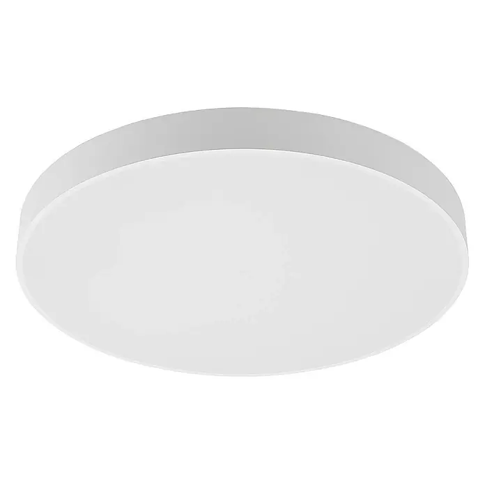 Arcchio LED Deckenlampe in weiß, Deckenleuchte rund -  - Weiße runde Deckenleuchte mit diffusem Schirm.