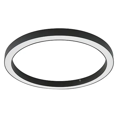 Lucande LED Deckenlampe in schwarz, weiß, dimmbar Deckenleuchte rund