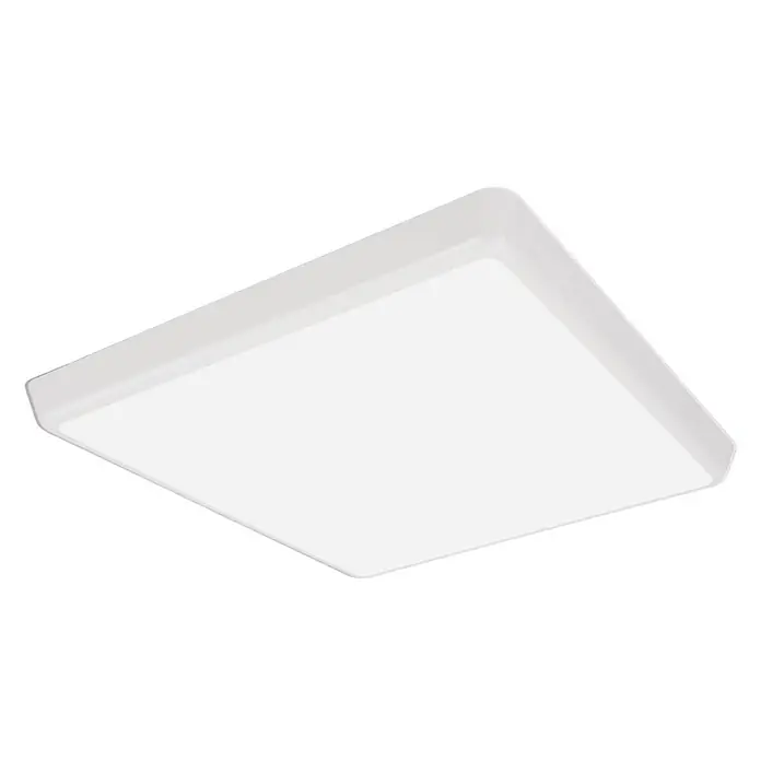 Arcchio LED Deckenlampe in weiß, Deckenleuchte -  - Weiße quadratische LED-Deckenleuchte zur Aufbaumontage.