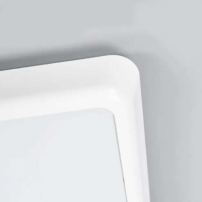 Arcchio LED Deckenlampe in weiß, Deckenleuchte -  - Weiße, rechteckige LED-Leuchte mit abgerundeten Ecken und Diffusorplatte.