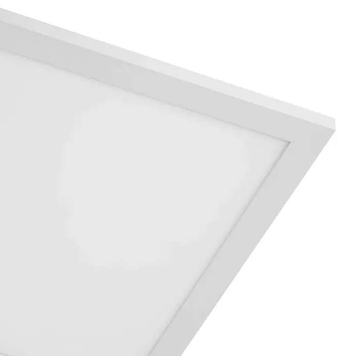 Lindby LED-Panel Lamin - weiß / opal - Weißes LED-Panel mit schmalem Rahmen.